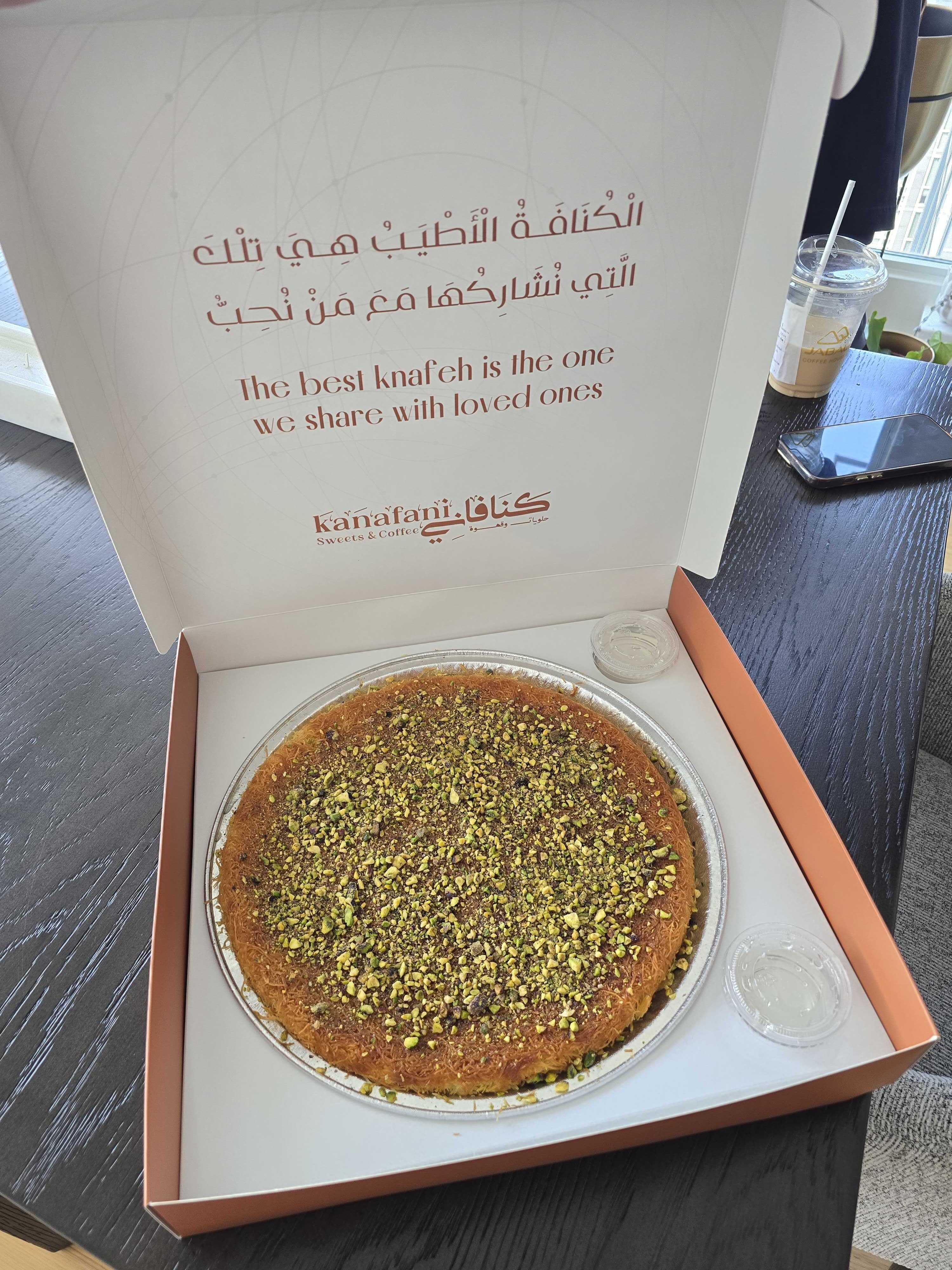 Cracking into Kanafani: Authentic Nablus-Style Knafeh in Ridgeway